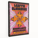 Traffic and Iron Butterfly 1968 Concert Poster – Psychedelic Rock Art