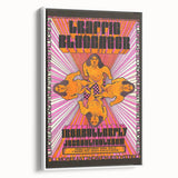 Traffic and Iron Butterfly 1968 Concert Poster – Psychedelic Rock Art