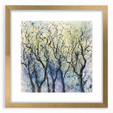 Abstract Winter Tree Wall Art - Canvas & Framed Print