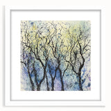 Abstract Winter Tree Wall Art - Canvas & Framed Print