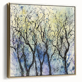 Abstract Winter Tree Wall Art - Canvas & Framed Print