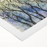 Abstract Winter Tree Wall Art - Canvas & Framed Print