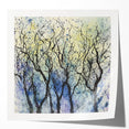 Abstract Winter Tree Wall Art - Canvas & Framed Print