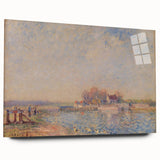 Impressionist Landscape Wall Art - Sisley's Saint-Mammès Canal