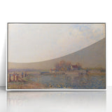 Impressionist Landscape Wall Art - Sisley's Saint-Mammès Canal
