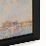 Impressionist Landscape Wall Art - Sisley's Saint-Mammès Canal
