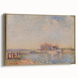 Impressionist Landscape Wall Art - Sisley's Saint-Mammès Canal