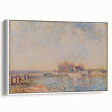 Impressionist Landscape Wall Art - Sisley's Saint-Mammès Canal