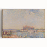 Impressionist Landscape Wall Art - Sisley's Saint-Mammès Canal