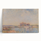 Impressionist Landscape Wall Art - Sisley's Saint-Mammès Canal