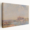 Impressionist Landscape Wall Art - Sisley's Saint-Mammès Canal