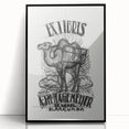 Ex Libris Camel Design | Unique Modern Art Print by Leo Gestel