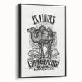 Ex Libris Camel Design | Unique Modern Art Print by Leo Gestel
