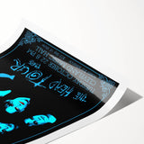 The Cure "The Head Tour" 1985 Poster – Vintage Concert Art