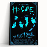 The Cure "The Head Tour" 1985 Poster – Vintage Concert Art
