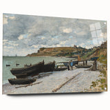 Claude Monet Coastal Wall Art - Sainte-Adresse Impressionist Painting