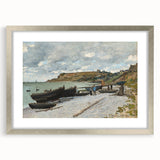 Claude Monet Coastal Wall Art - Sainte-Adresse Impressionist Painting