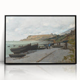 Claude Monet Coastal Wall Art - Sainte-Adresse Impressionist Painting