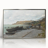 Claude Monet Coastal Wall Art - Sainte-Adresse Impressionist Painting