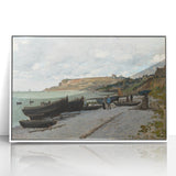Claude Monet Coastal Wall Art - Sainte-Adresse Impressionist Painting
