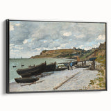 Claude Monet Coastal Wall Art - Sainte-Adresse Impressionist Painting