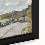 Claude Monet Coastal Wall Art - Sainte-Adresse Impressionist Painting