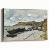 Claude Monet Coastal Wall Art - Sainte-Adresse Impressionist Painting