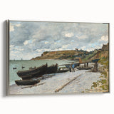 Claude Monet Coastal Wall Art - Sainte-Adresse Impressionist Painting