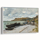 Claude Monet Coastal Wall Art - Sainte-Adresse Impressionist Painting