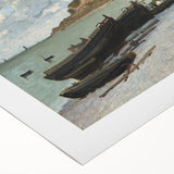 Claude Monet Coastal Wall Art - Sainte-Adresse Impressionist Painting