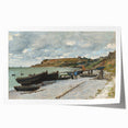 Claude Monet Coastal Wall Art - Sainte-Adresse Impressionist Painting