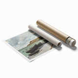 Claude Monet Coastal Wall Art - Sainte-Adresse Impressionist Painting