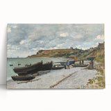 Claude Monet Coastal Wall Art - Sainte-Adresse Impressionist Painting