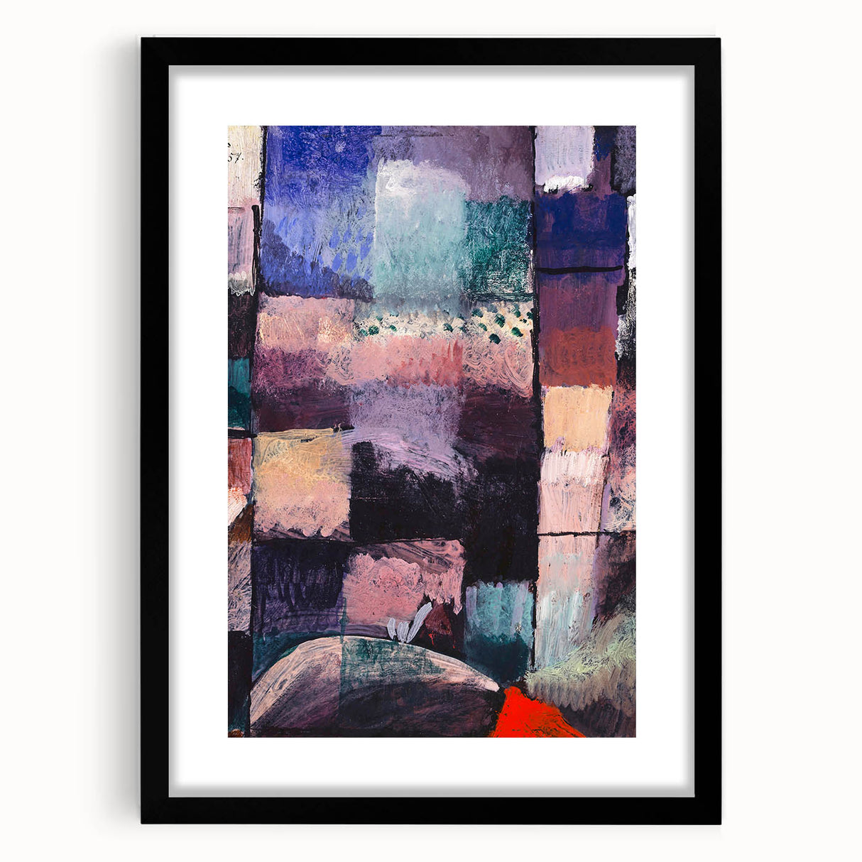 Abstract Motif from Hammamet | Modern Art Print by Paul Klee