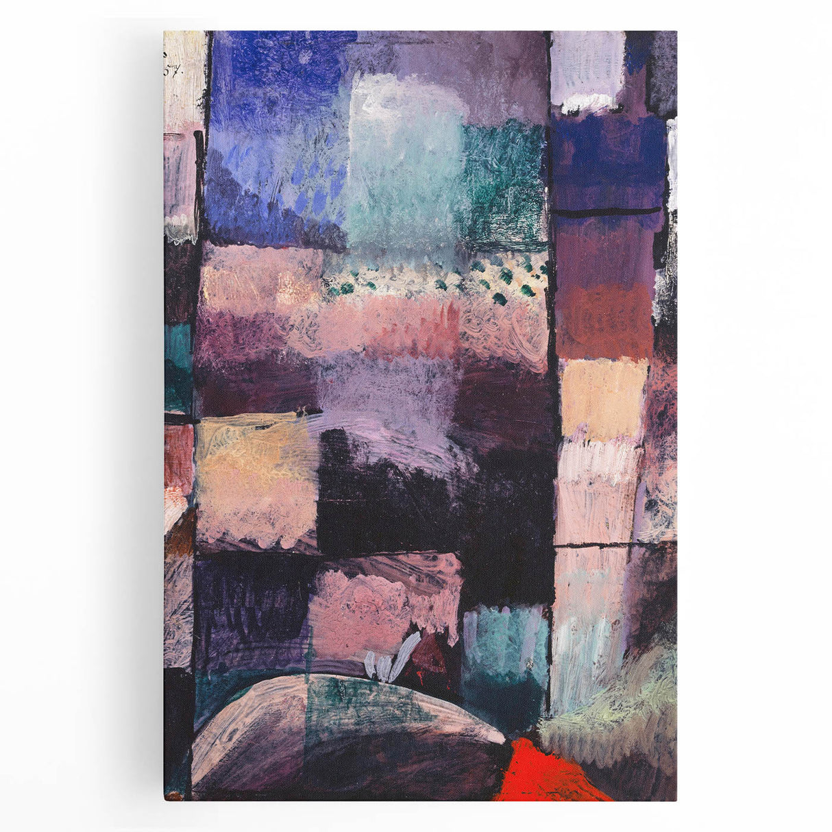 Abstract Motif from Hammamet | Modern Art Print by Paul Klee