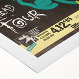 The Cure "The Head Tour" 1985 Poster – Vintage Concert Art