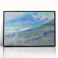 Impressionist Seascape Wall Art - Renoir's Ocean Waves Painting