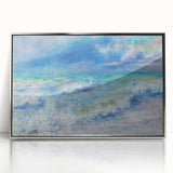 Impressionist Seascape Wall Art - Renoir's Ocean Waves Painting