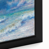 Impressionist Seascape Wall Art - Renoir's Ocean Waves Painting