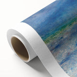 Impressionist Seascape Wall Art - Renoir's Ocean Waves Painting