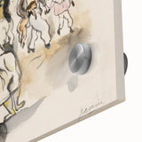 Modern Wall Art - Casual Street Scene | Lighthearted Social Decor