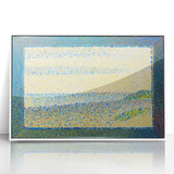 Pointillist Seascape Wall Art - Georges Seurat's Gravelines Scene