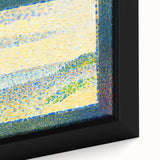 Pointillist Seascape Wall Art - Georges Seurat's Gravelines Scene