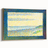 Pointillist Seascape Wall Art - Georges Seurat's Gravelines Scene