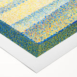 Pointillist Seascape Wall Art - Georges Seurat's Gravelines Scene