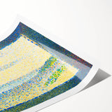 Pointillist Seascape Wall Art - Georges Seurat's Gravelines Scene