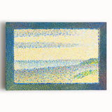 Pointillist Seascape Wall Art - Georges Seurat's Gravelines Scene