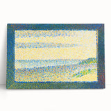 Pointillist Seascape Wall Art - Georges Seurat's Gravelines Scene