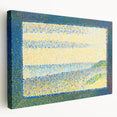 Pointillist Seascape Wall Art - Georges Seurat's Gravelines Scene