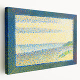 Pointillist Seascape Wall Art - Georges Seurat's Gravelines Scene